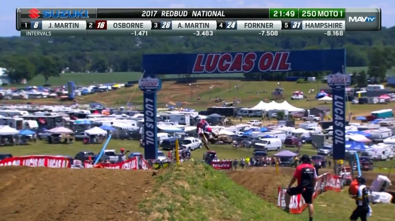 2017 Lucas Oil Pro Motocross - Rd6 RedBud 250 Moto 1