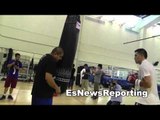 brandon rios vs manny pacquiao rios last workout in china EsNews Boxing