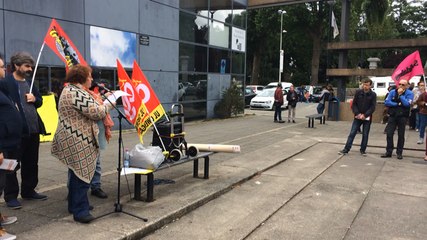 Front social. Manifestation à Guingamp