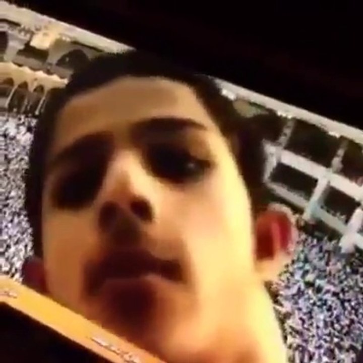 A guy Troll with Security Camera in Makkah