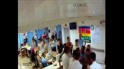 Hastaneyi bıçaklarla basan grubu jandarma dağıttı