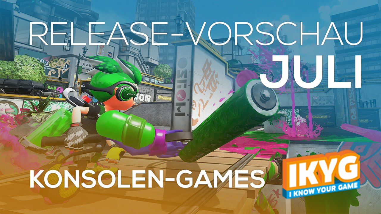 Games-Release-Vorschau - Juli 2017 - Konsole
