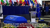 Hommage européen pour Helmut Kohl, citoyen d'honneur de l'Europe