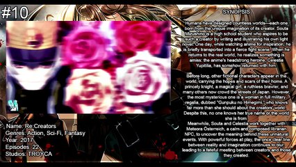 Top 10 Best Anime of 2017 So Far