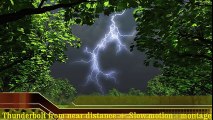 Lightning Strike From Near Distance   Slow Motion - Montage - YouTube