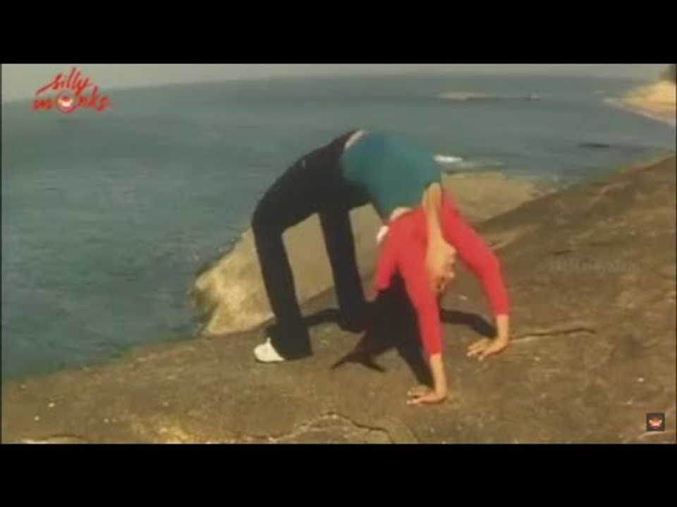 Ayesha's Sizzling Work Out Scene - Lady Brucelee Malayalam Movie Scene