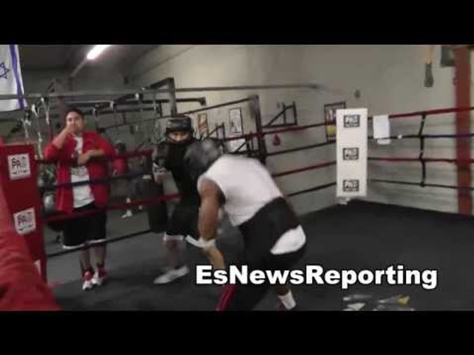 felix diaz got sick boxing skills now in oxnard with robert garcia EsNews Boxing
