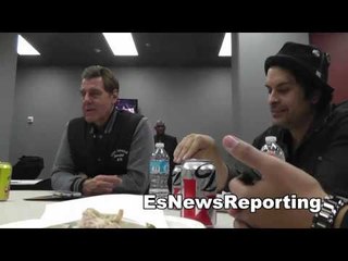 joe goossen on training diego corrales and joel casamayor EsNews Boxing