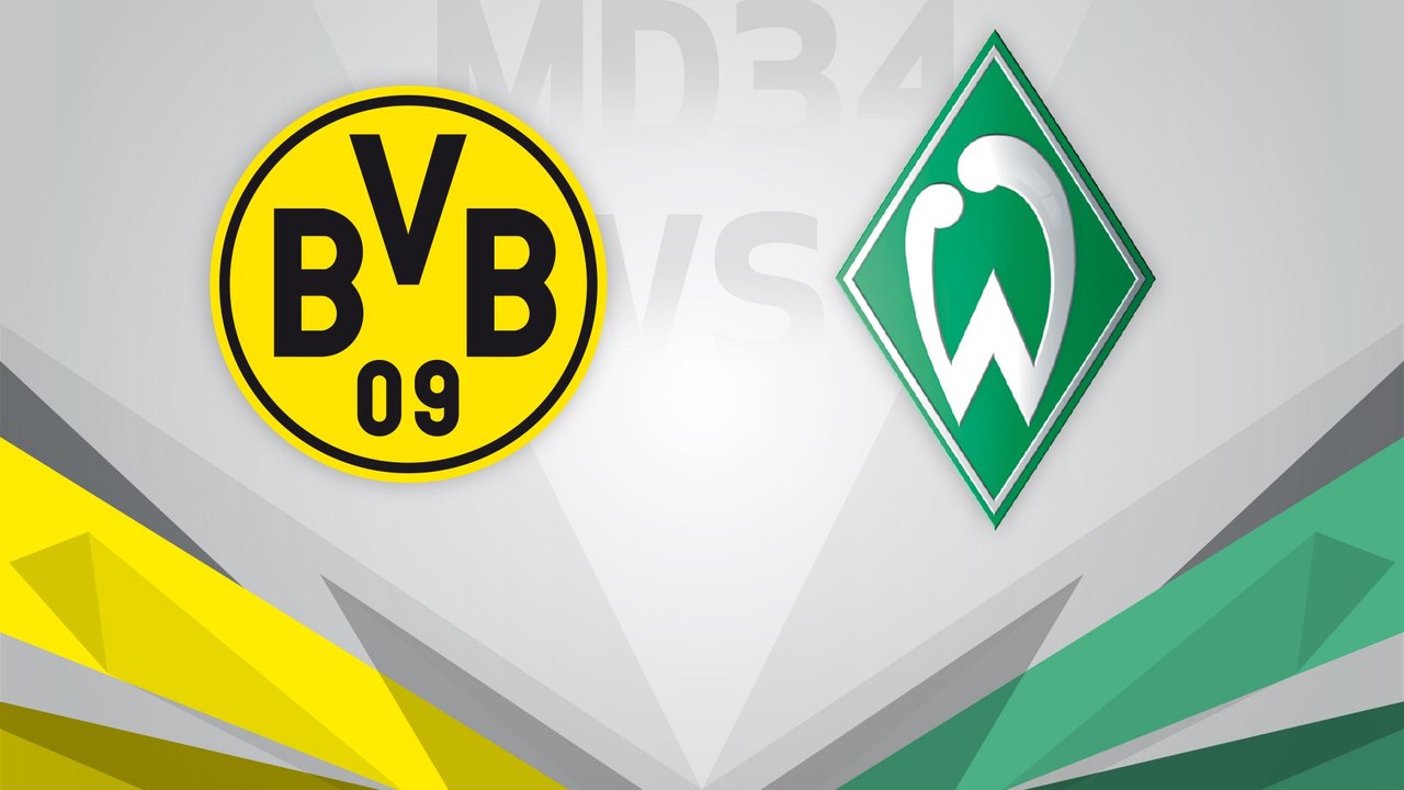 Höhepunkte 34tes Liga BVB - Werder Bremen