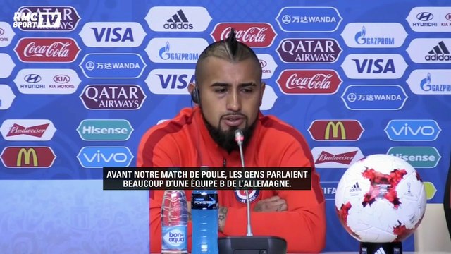 Coupe des Confédérations – Vidal lance une petite pique à l’Allemagne