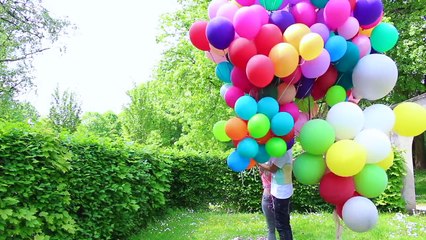 Bibis Beauty Palace! Mit Helium Ballons FLIEGEN ! - O das EXTREM EXPERIMENT - BibisBeautyP