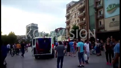 Alivanoset një qytetar në sheshin “Zahir Pajaziti”
