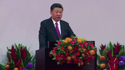 Presidente chino delimita una "línea roja" en Hong Kong
