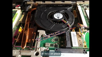 Asus Altec X70 nettoyer la ventilation partie 2 sur 2