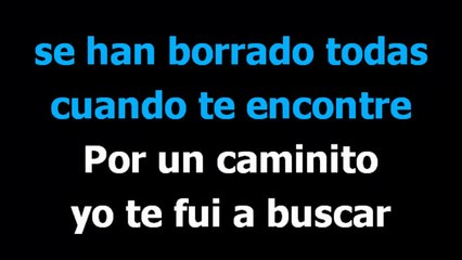 Por un caminito  - Leo Dan -  Karaoke  - Letra