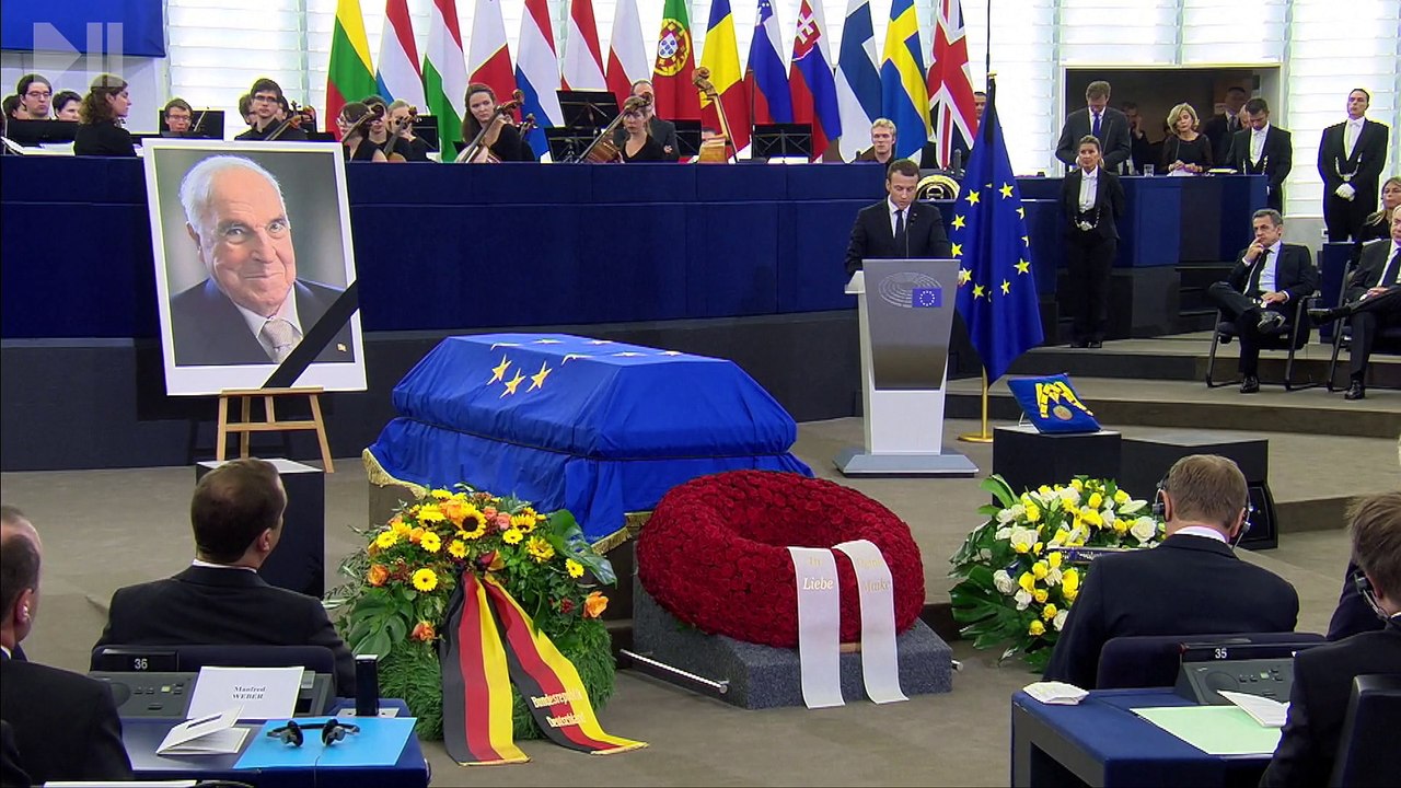 Le discours d'Emmanuel Macron au Parlement Européen