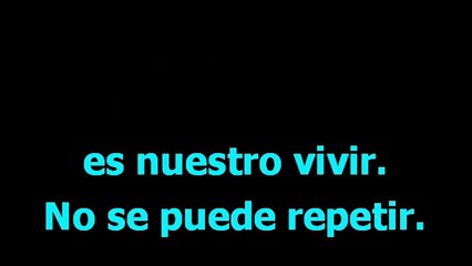 Solo una vez -  Leo Dan  - Karaoke -  Letra