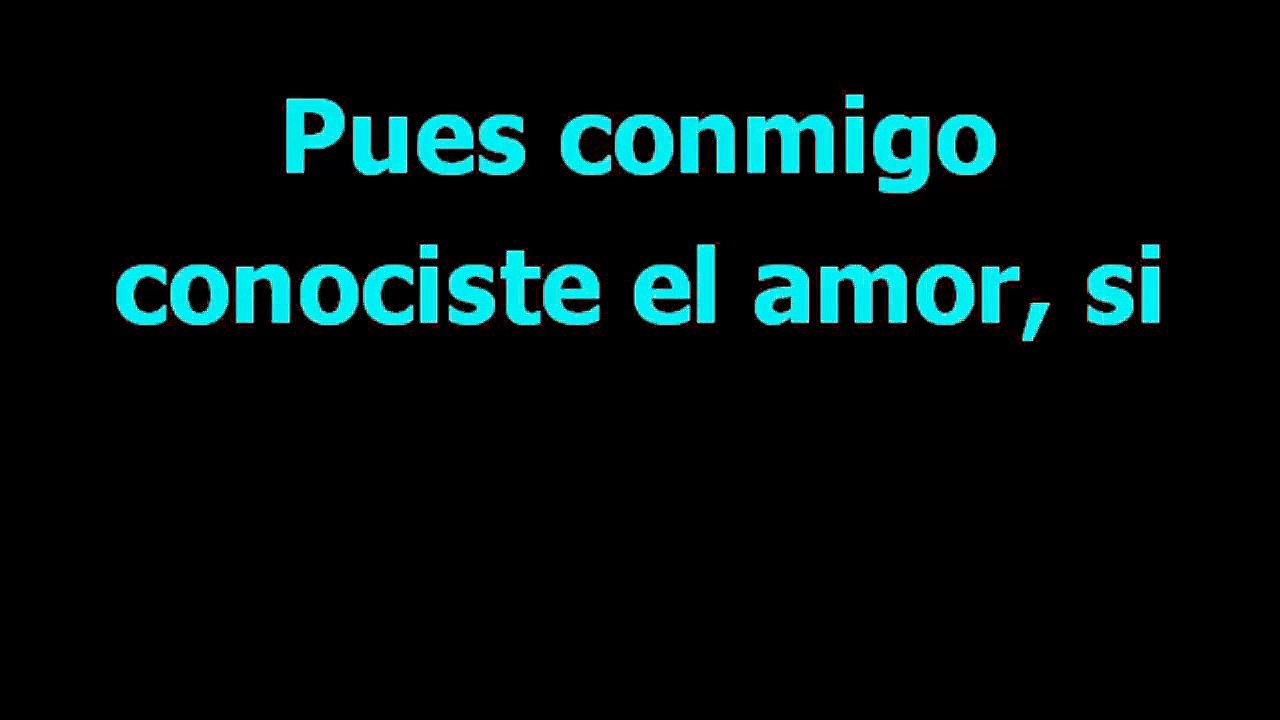 Te he prometido  - Leo Dan -  Karaoke -  Letra