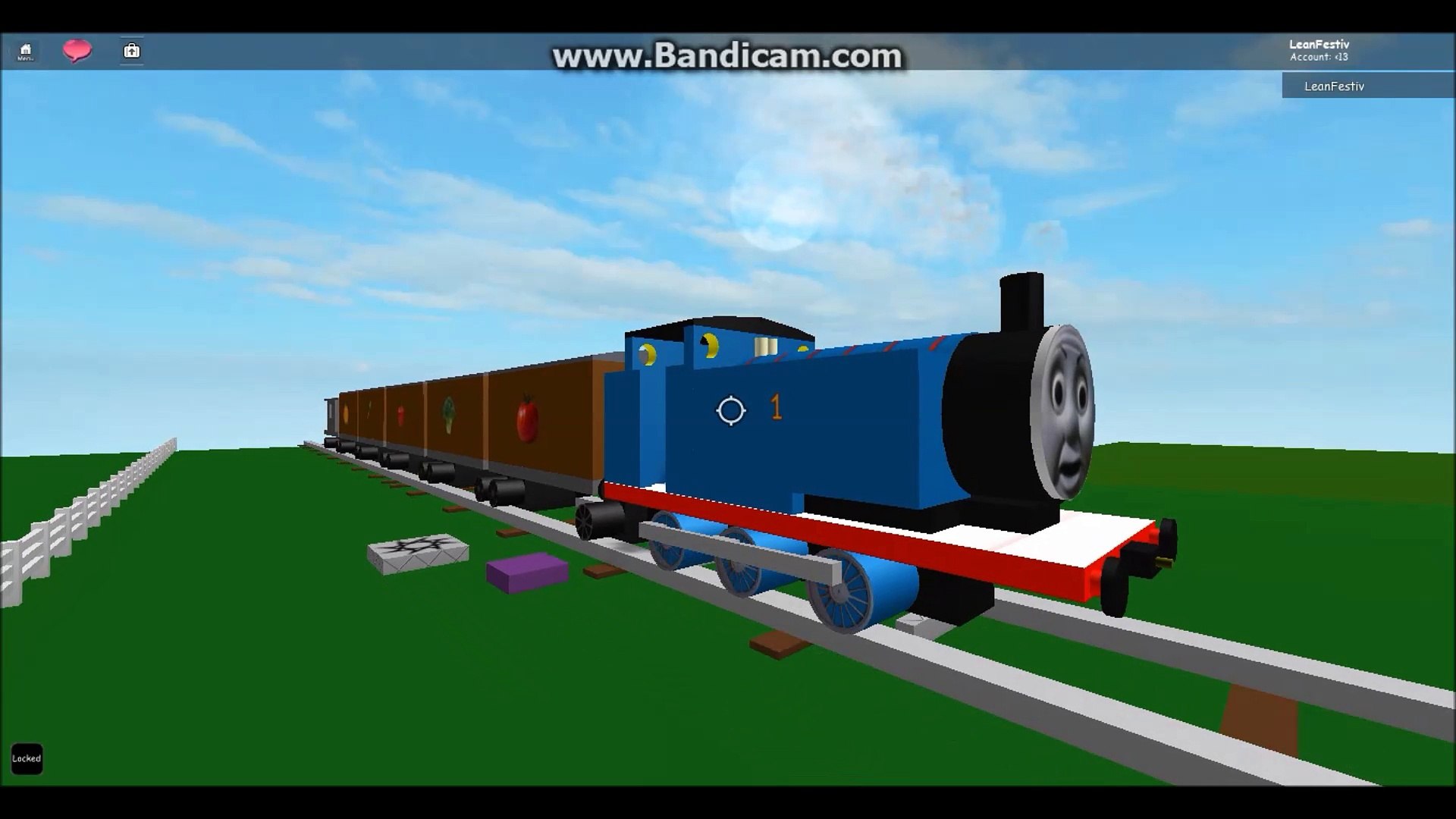 Thomas In Roblox Video Dailymotion - drive thomas and friends wooden railway engines roblox