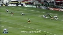 اهداف مباراة الكاميرون و النمسا 1-1 كاس العالم 1998