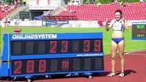 MČR 2017 Třinec – 200m ženy