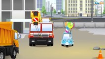 Le Camion curieux vs AUTO - Et autres Voitures - Dessin animé pour bébés