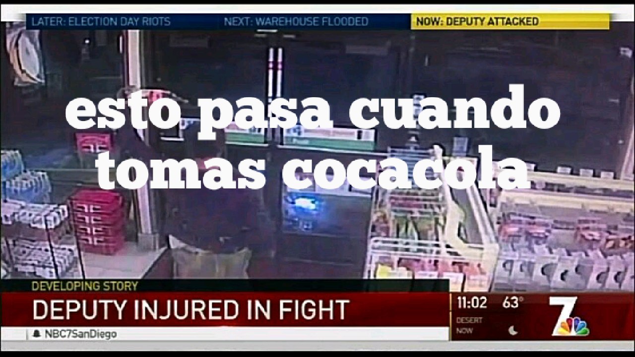 Esto pasa cuando tomas coca cola