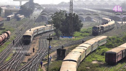 Crossing Between Upakul Express and Rajshahi Express Train
