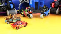 Cars 3 Lightning McQueen & Mater House Sit For Batman And Imaginext Batbot Battle Explosio