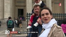 Politiques et anonymes se mobilisent pour l'entrée de Simone Veil au Panthéon