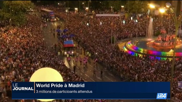 World Pride à Madrid: 3 millions de participants attendus
