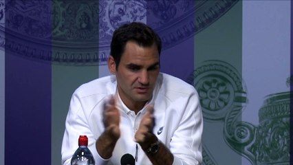 Wimbledon - Federer : "Je suis en bonne santé"