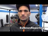 sergio mora interviewing edwin rodriguez for esnews EsNews Boxing