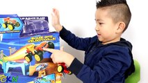 BLAZE And The Monster Machines Toy Unboxing Flip & Race Speedway Ckn Toys
