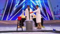 Nick Uhas: Charming Chemist Incorporates Judges Into His Act Americas Got Talent 2017