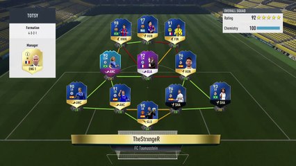 Playing the number 1 fifa player