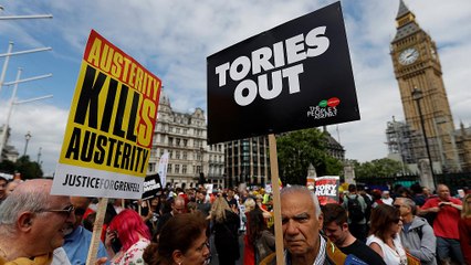 Corbyn infiamma il corteo anti-austerity