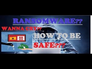 What is ransomware and how can I protect myself?