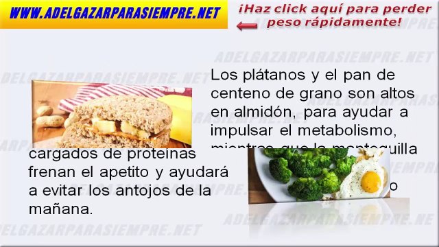 Recetas para adelgazar rápido: Algunas deliciosas recetas que te ayudarán a perder peso