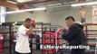 Manny Pacquiao vs Brandon Rios rios last day of sparring before china EsNews Boxing