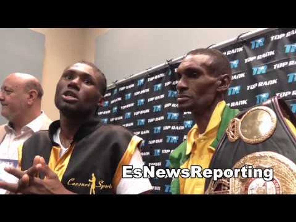 KO artist nicholas walters will usain bolt walk him into the ring EsNews Boxing