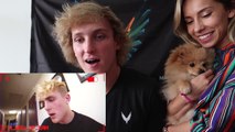 REACTING TO JAKE PAULS DISS TRACK AGAINST ME! (I used his full name cuz Ill get more vie