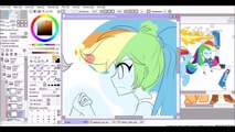 Y tablero Chicas leyenda de pintar arco iris velocidad Equestria everfree fluttershy