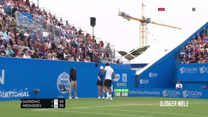 Novak Djokovic Top 10 Points in Eastbourne 2017 (HD)
