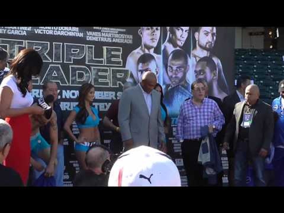 vanes martirosan face off weight in EsNews Boxing