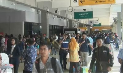 Pemudik Mulai Berdatangan di Bandara Halim dan Soetta