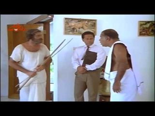 Thilakan Insults Babu Nmbuthiri - "Kaattukuthira" Movie Scene 16