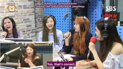 [ENG SUB] [2/2] 170626 BLACKPINK on SBS Youngstreet Radio