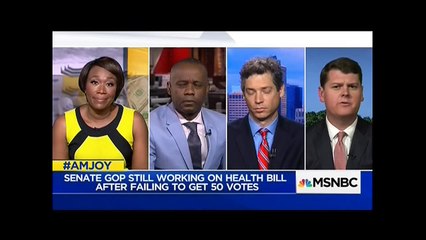 Joy Reid crushes GOP pundit touting 'free market' care: 'Great bumper sticker -- it won't give you healthcare'