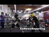 sparring at robert garcia boxing academy EsNews Boxing